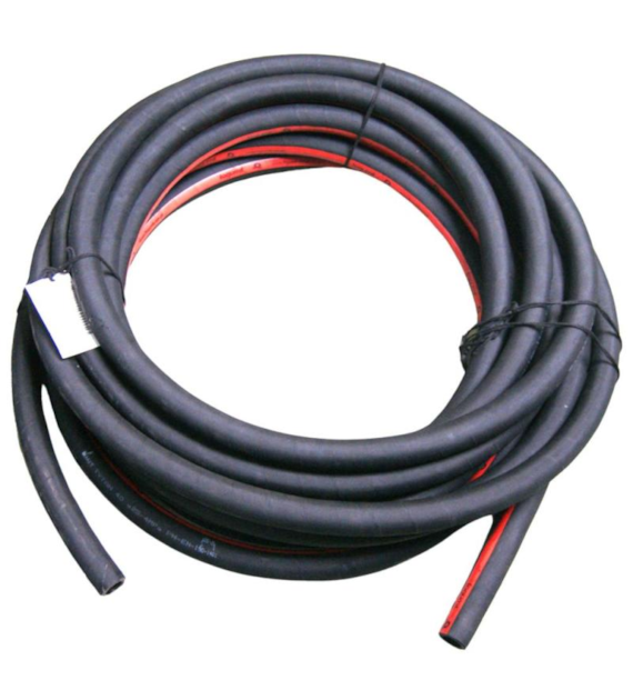 WĄŻ GUMOWY 32*4,5mm  40M Z CZERWONYM PASKIEM 31,5/6 BAR