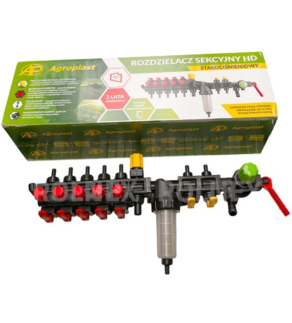 ROZDZIELACZ OPR. 5+2 HD STAŁOCIŚNIENIOWY SEKCJE DO DOŁU