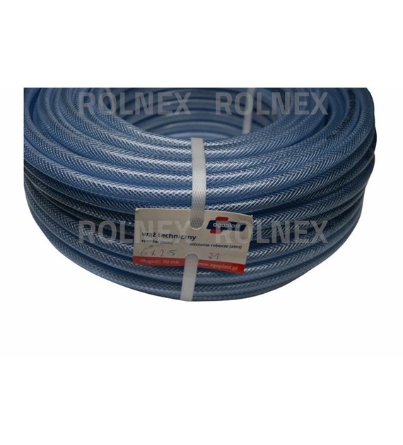 WĄŻ IGIELITOWY @ 6x2,5 50M ZBROJONY