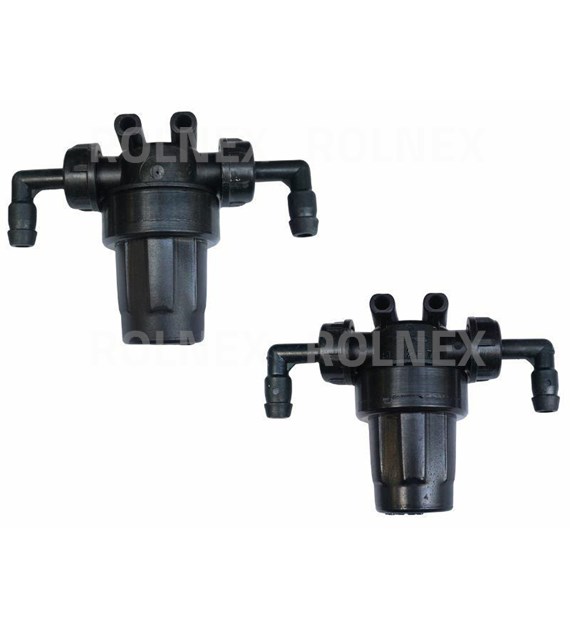 FILTR CIŚNIENIOWY MIĘDZYSEKCYJNY TOLMET KOLANO 90 STOPNI