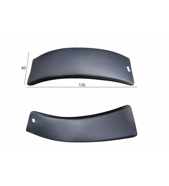 BŁOTNIK PRZEDNI PLASTIKOWY MTZ ZETOR 420/1420 410021