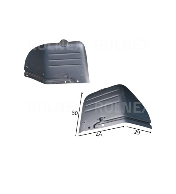 BŁOTNIK PRAWY KOŃCÓWKA BŁOTNIKA PLASTIKOWA ZETOR FORTERRA