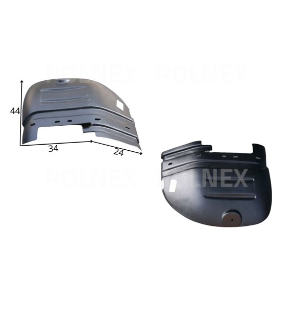 BŁOTNIK PRAWY PRZEDŁUŻENIE PLASTIKOWY ZETOR PROXIMA