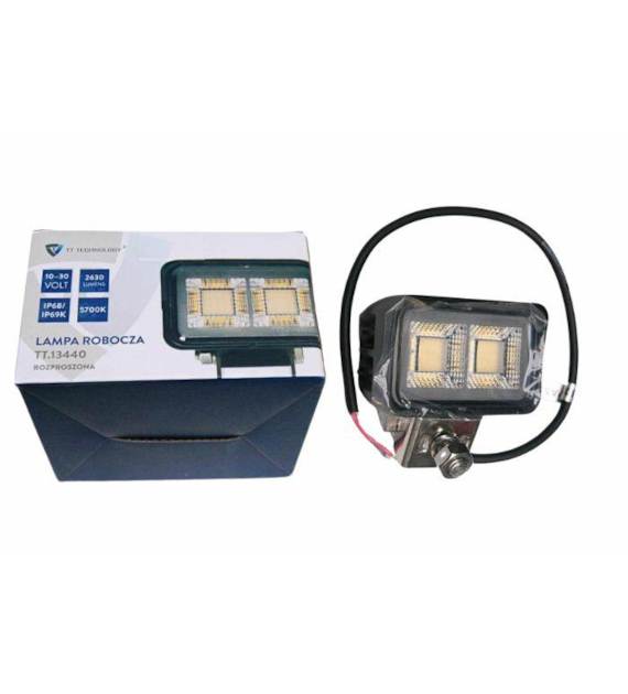 LAMPA ROBOCZA PROSTOKATNA LED 40xOSRAM 10-30V 2630Lm