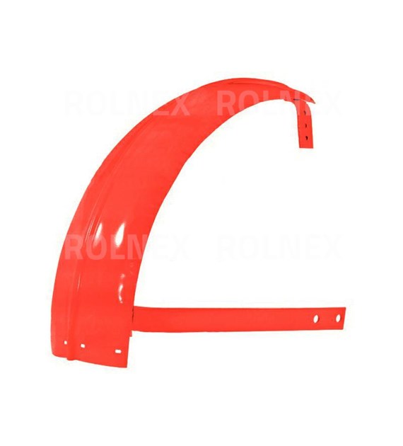 BŁOTNIK PRZEDNI C330/C360 LEWY CZERWONY MALOWANY