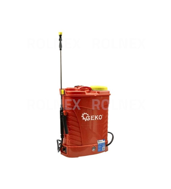 OPRYSKIWACZ PLECAKOWY 16L AKUMULATOROWY GEKO RED