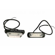 LAMPA OBRYSOWA BIAŁA LED 12V