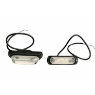 LAMPA OBRYSOWA BIAŁA LED 12V