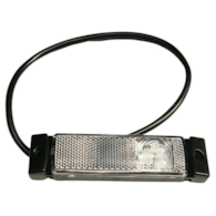 LAMPA OBRYSOWA BIAŁA LED 12V