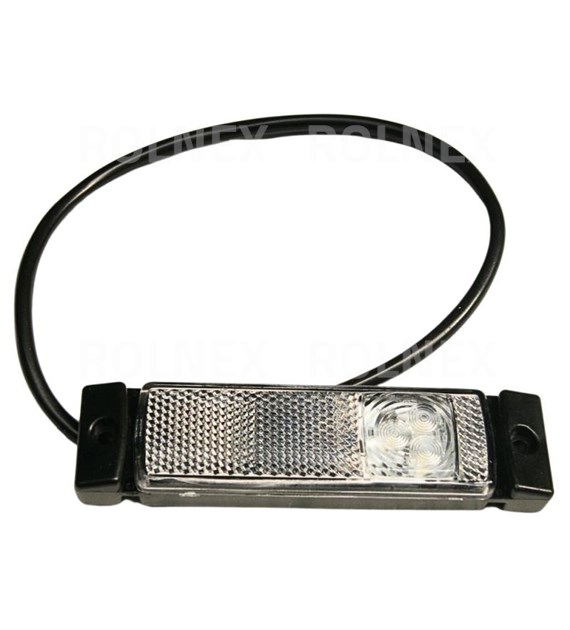 LAMPA OBRYSOWA BIAŁA LED 12V