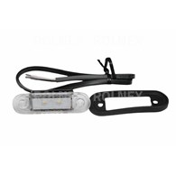 LAMPA OBRYSOWA BIAŁA LED 12V