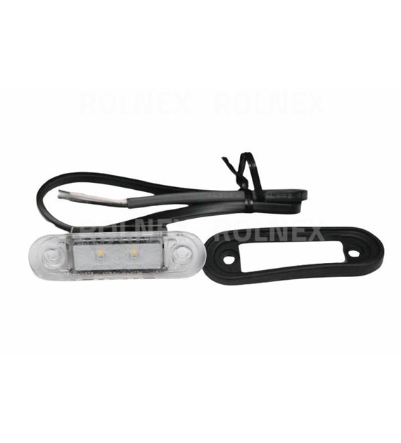 LAMPA OBRYSOWA BIAŁA LED 12V