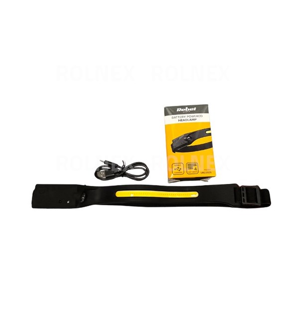 LATARKA CZOŁOWA AKYMULATOROWA 5W COB+3WLED