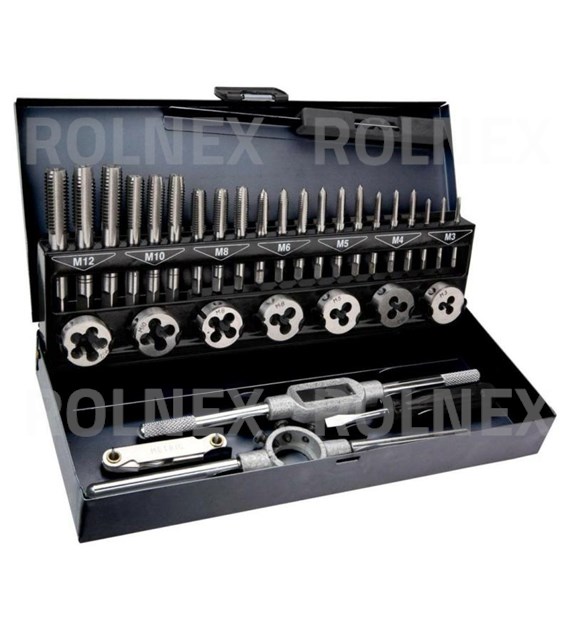 ZESTAW NARZYNEK I GWINTOWNIKÓW 32 szt.