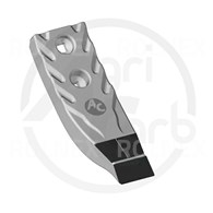 REDLICA ŚRODKOWA ZWĘŻANA 255x80x28 AGRICARB