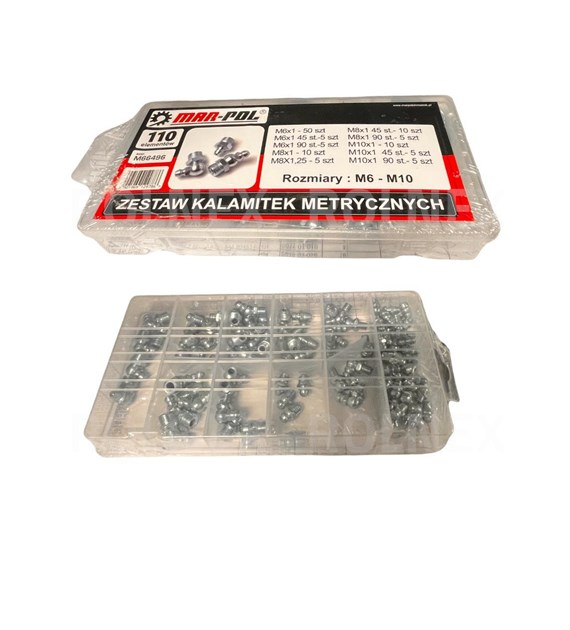 ZESTAW KALAMITEK METRYCZNYCH 110 SZT
