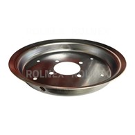 PÓŁOBRĘCZ  LEWA 400x10 Z OTWOREM 2 mm IMPORT