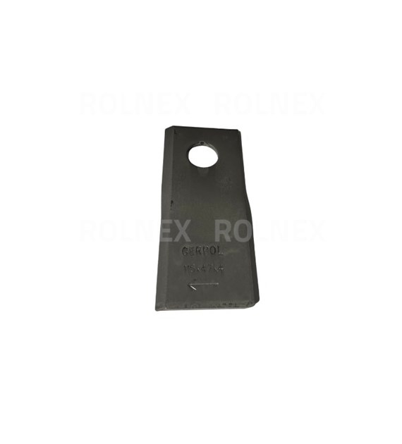 NOŻYK ZWICHROWANY 115*47*4 19mm PRAWY