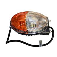 LAMPA PRZEDNIA LED Z KIERUNKOWSKAZEM OWALNA