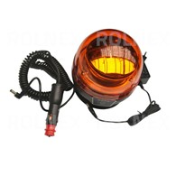 KOGUT BŁYSKOWY LED Z MAGNESEM NA AKUMULATOR 12-24V