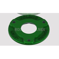 POKRYWA DUŻA ROZRZUTNIKA 1208 Z OTWOREM ŻELIWNA ROLMUS