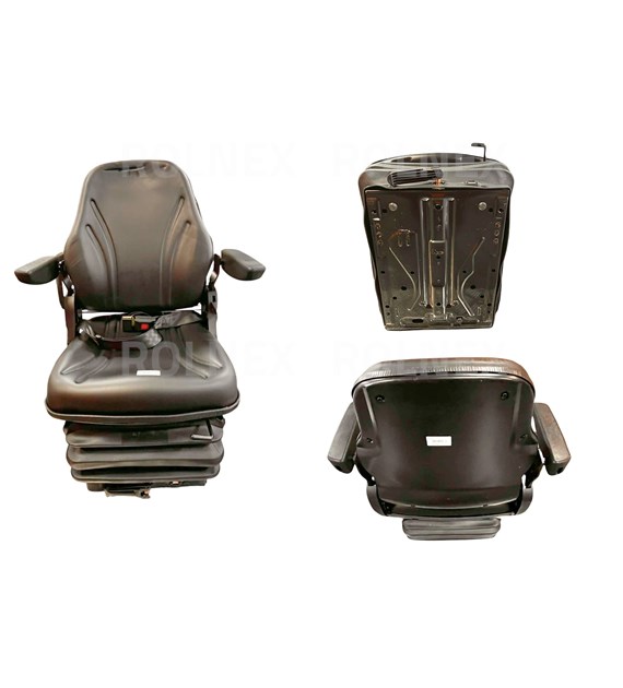 SIEDZENIE UNIWERSALNE z zagłówkiem i podłkietnikami PVC