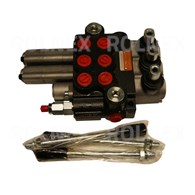 ROZDZIELACZ 3-SEKCYJNY HYDRAULICZNY 40L 1xSPRĘŻYNA+2xPŁYWANIE