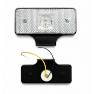 LAMPA OBRYSOWA ODBLASKOWA KĄTOWNIK BIAŁA LED