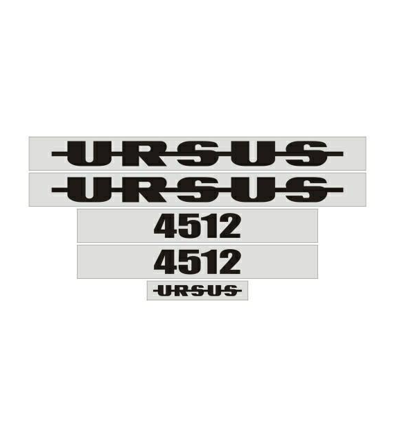 KOMPLET NAKLEJEK URSUS MF 3512