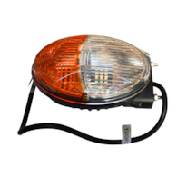 LAMPA PRZEDNIA LED Z KIERUNKOWSKAZEM OWALNA