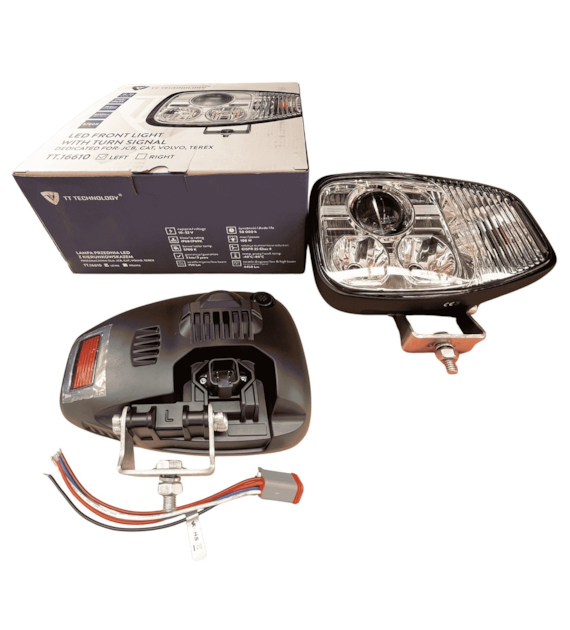 LAMPA PRZEDNIA LED Z KIERUNKOWSKAZEM LEWA